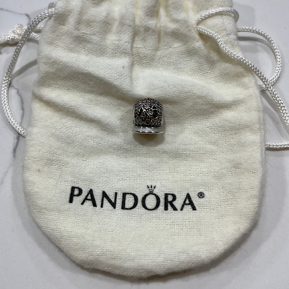 Pandora snow globe charm